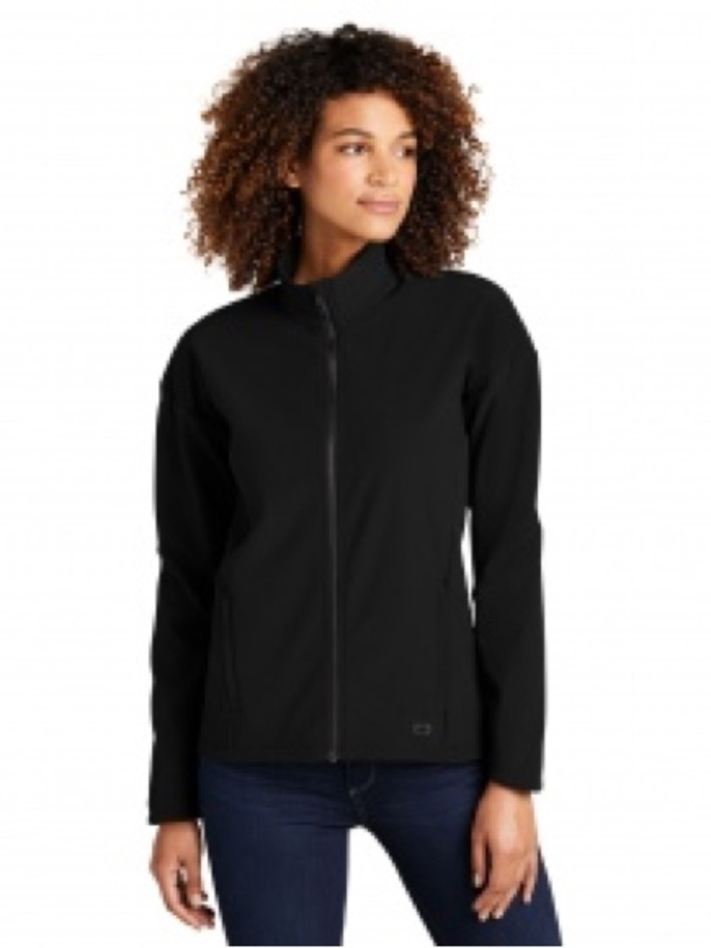 OGIO LOG755 Black Commuter Full-Zip Soft Shell Blacktop Women’s size Medium